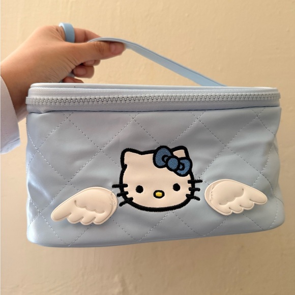 Hello Kitty Other - Hello Kitty Light Blue Quilted Kids Bag